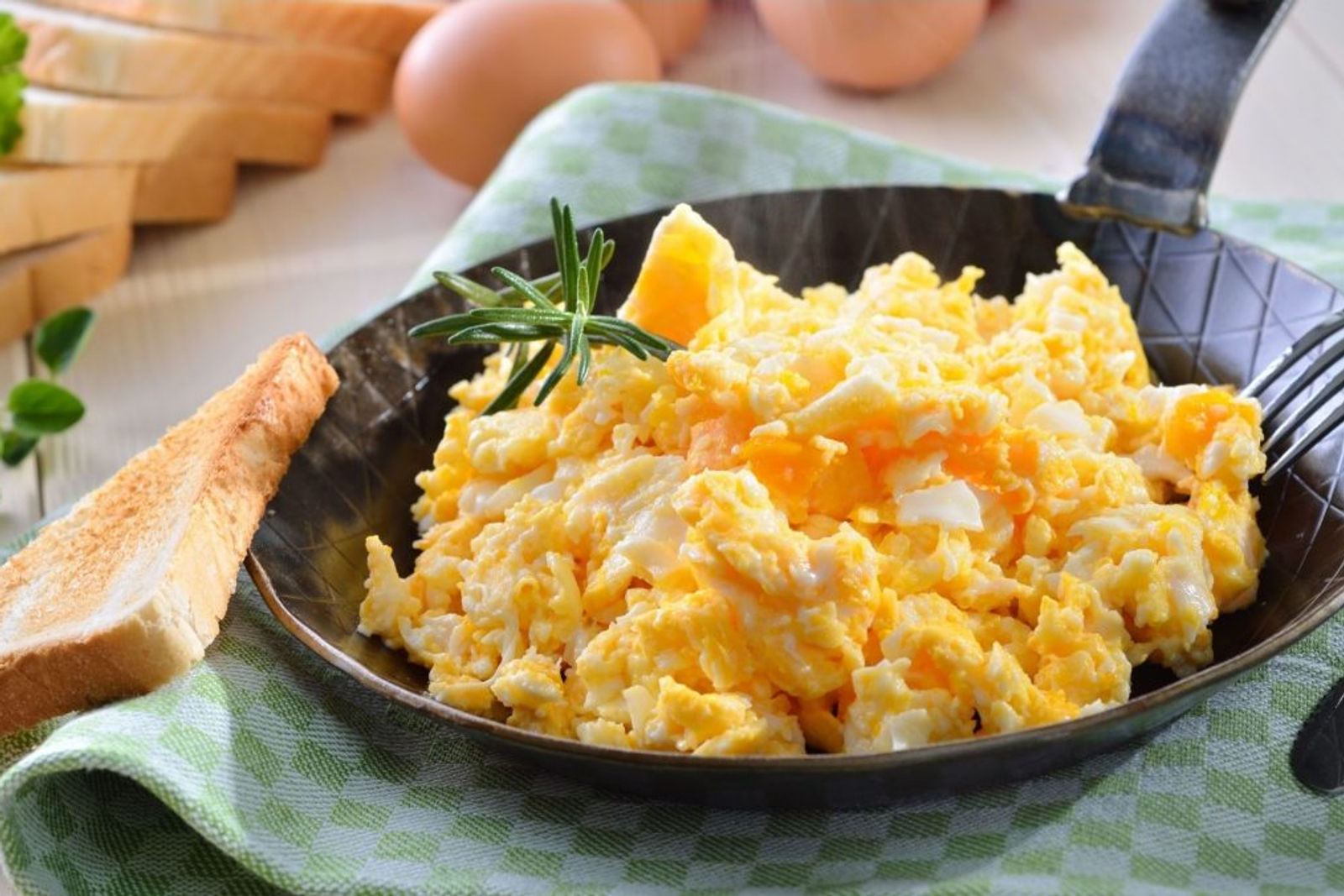 Breakfast eggs