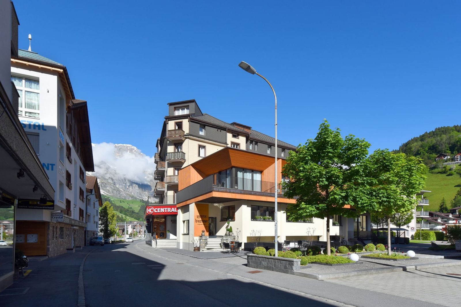 Hotel Central from Dorfstrasse