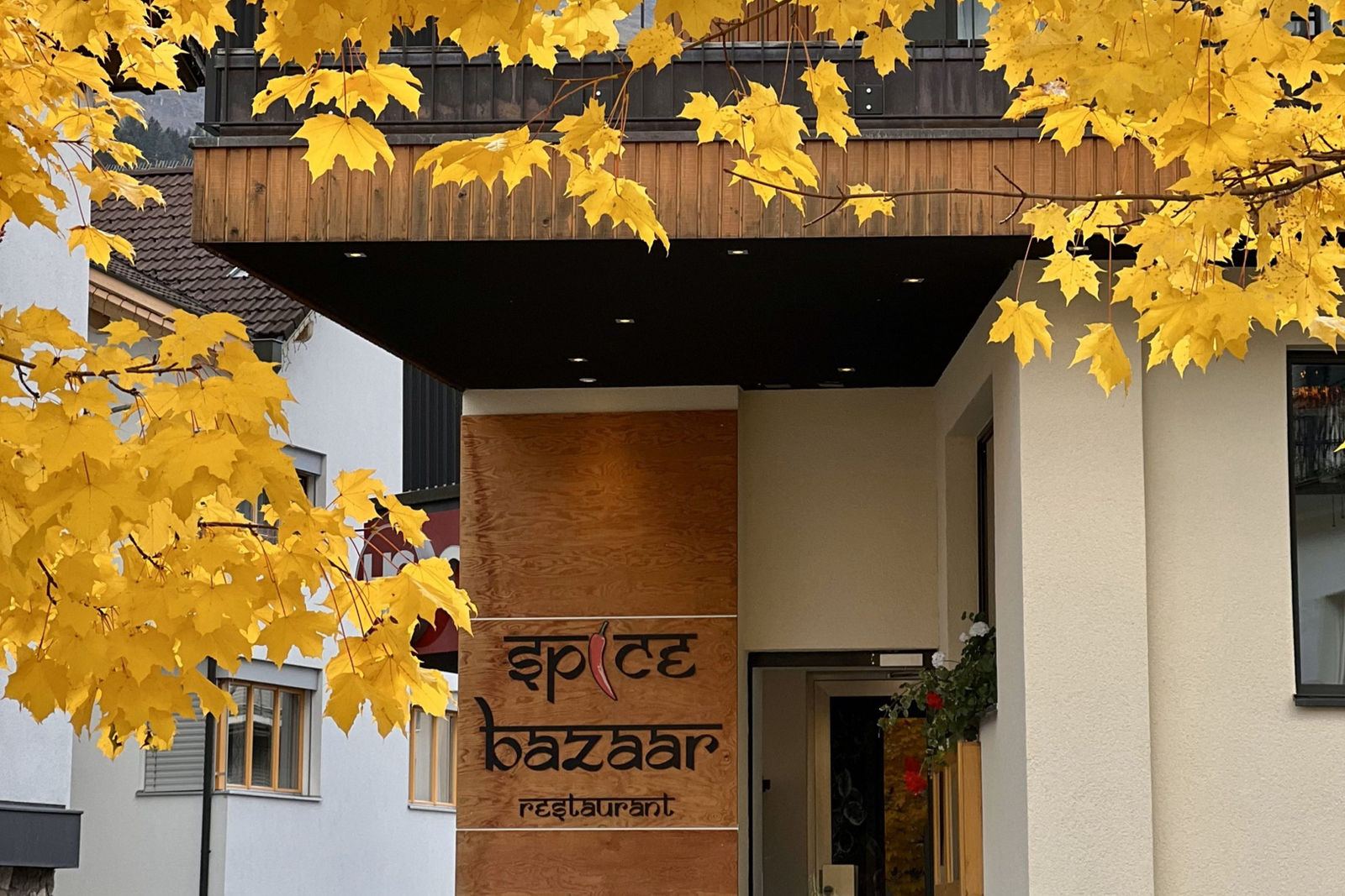 Spice Bazaar entrance on Dorfstrasse